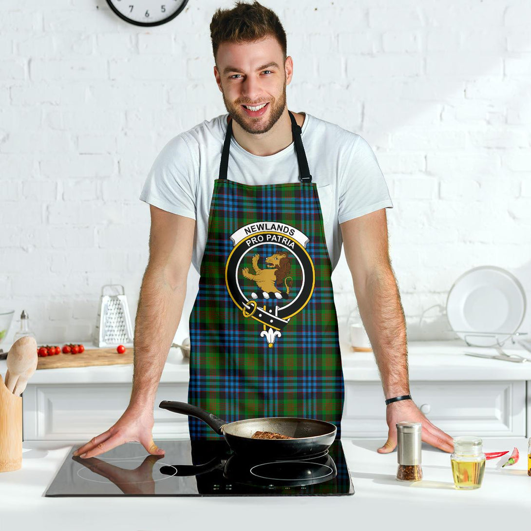 Newlands of Lauriston Tartan Clan Crest Apron