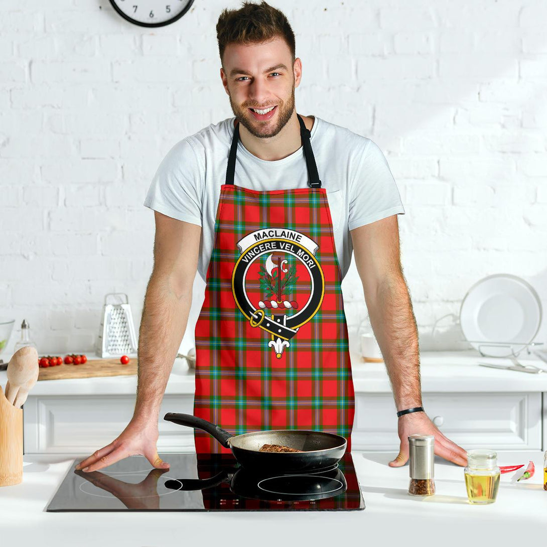 MacLaine of Loch Buie Tartan Clan Crest Apron