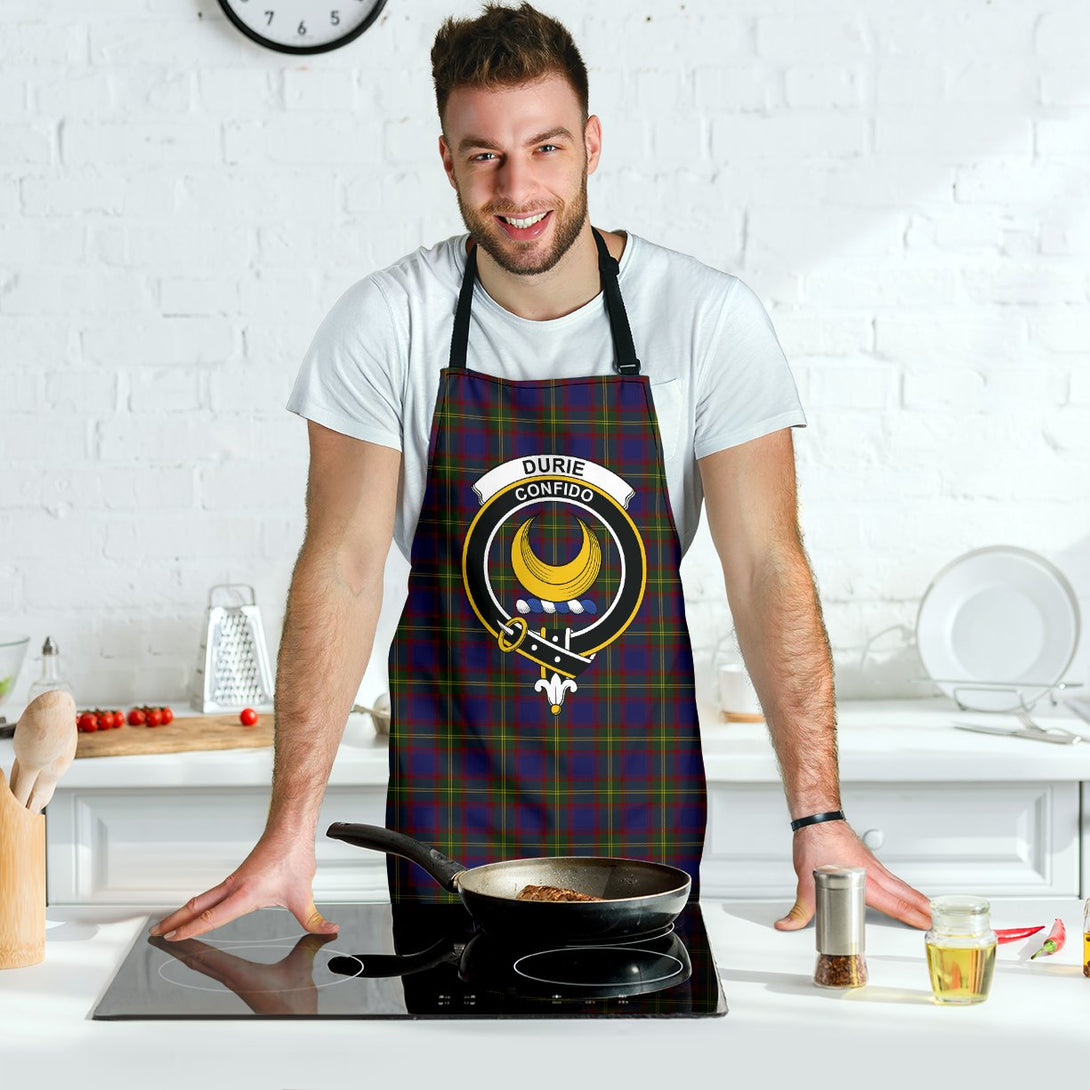 Durie Tartan Clan Crest Apron