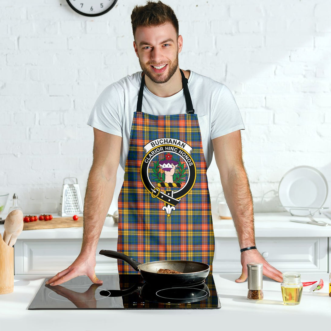 Buchanan Ancient Tartan Clan Crest Apron