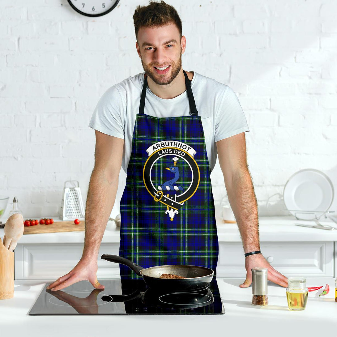 Arbuthnot Modern Tartan Clan Crest Apron