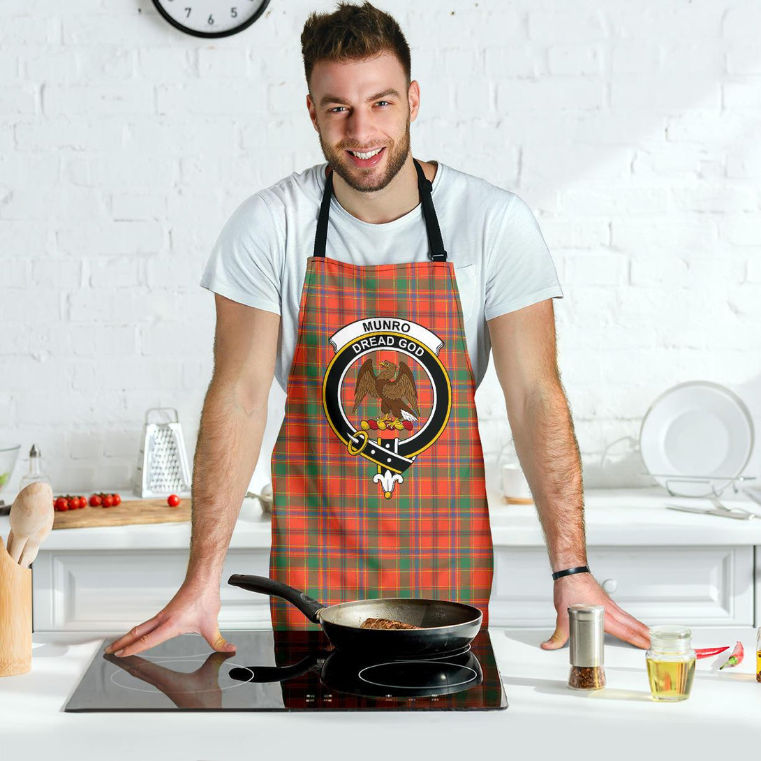 Munro Ancient Tartan Clan Crest Apron