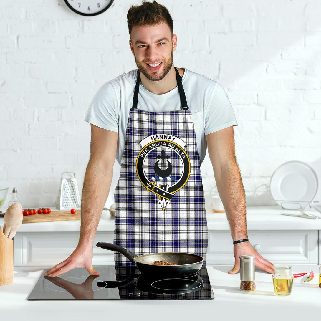 Hannay Modern Tartan Clan Crest Apron