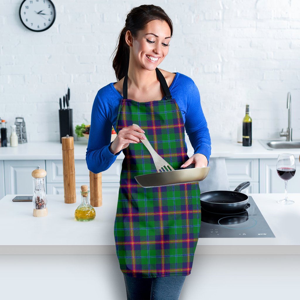 Young Modern Tartan Clan Apron