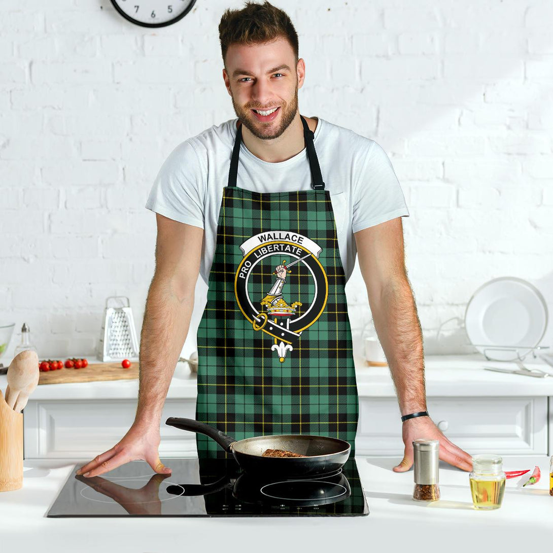 Wallace Hunting Ancient Tartan Clan Crest Apron