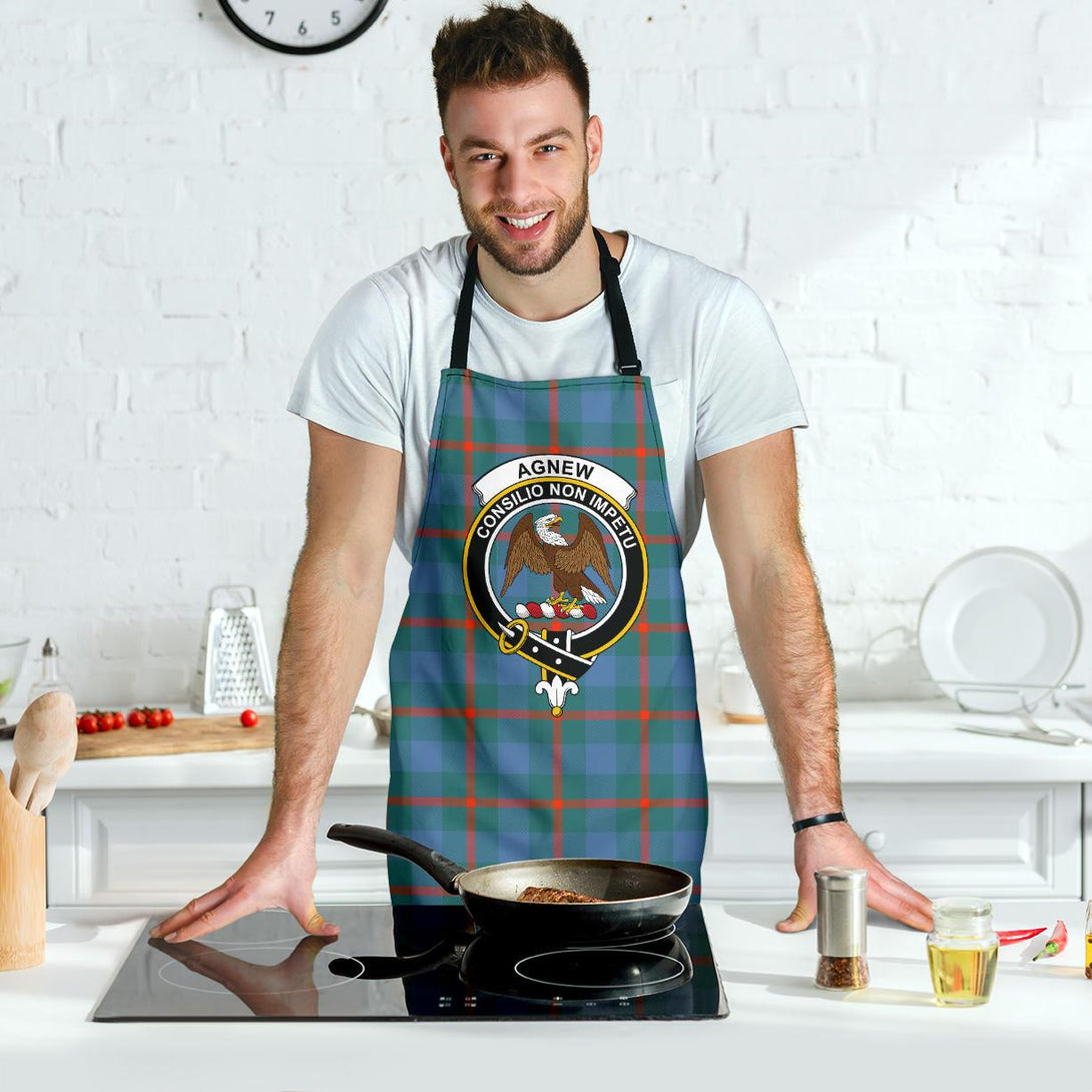 Agnew Ancient Tartan Clan Crest Apron