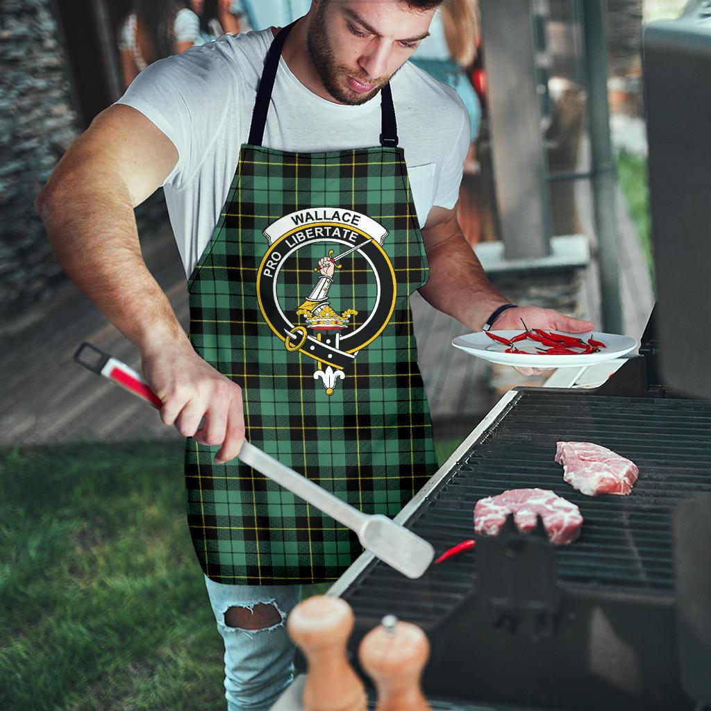 Wallace Hunting Ancient Tartan Clan Crest Apron