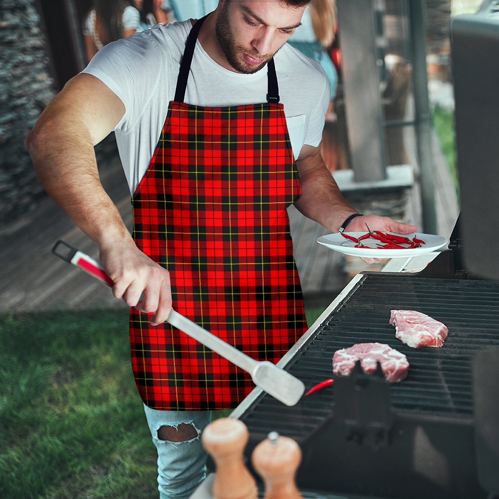 Wallace Hunting - Red Tartan Clan Apron