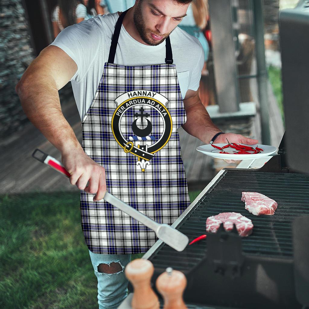 Hannay Modern Tartan Clan Crest Apron