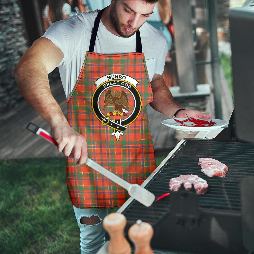 Munro Ancient Tartan Clan Crest Apron