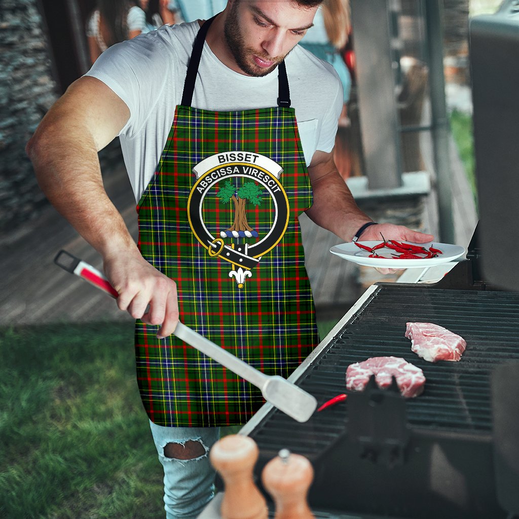 Bisset Tartan Clan Crest Apron