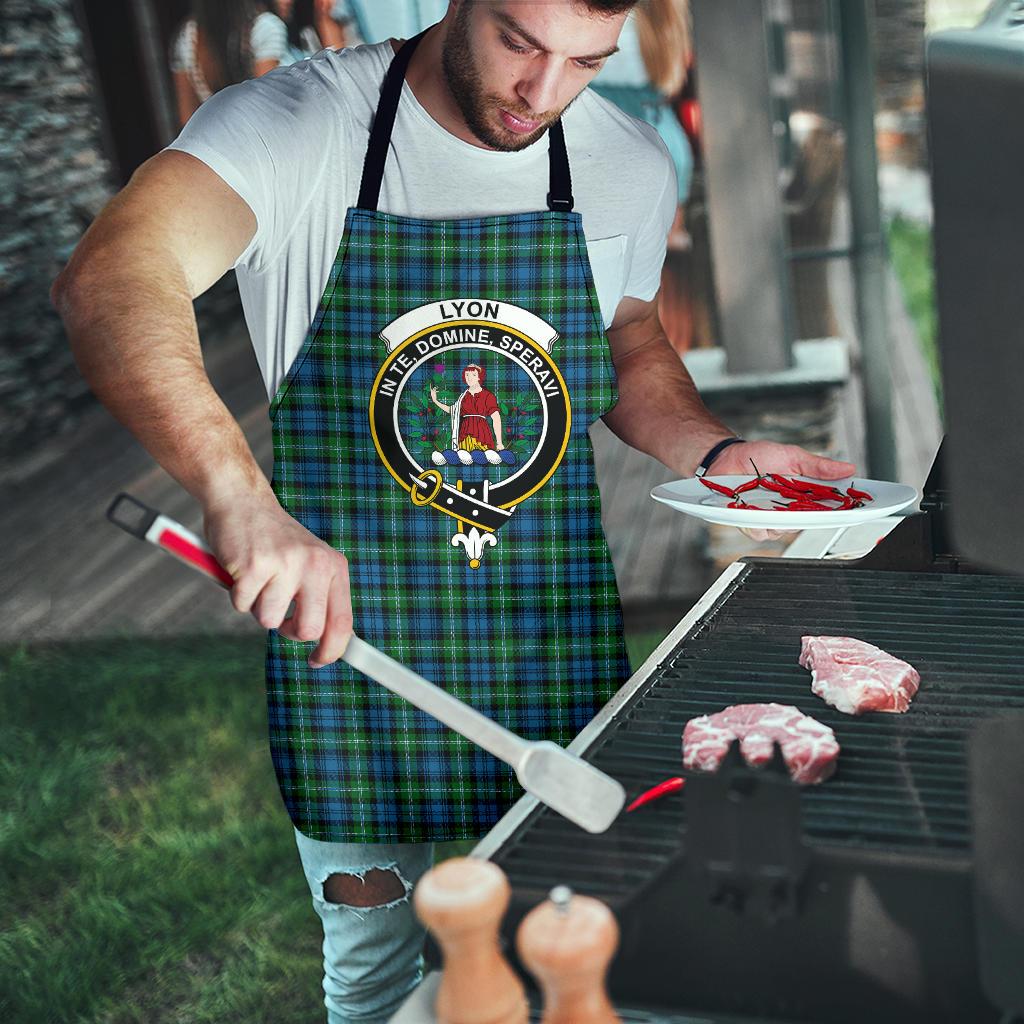 Lyon Clan Tartan Clan Crest Apron