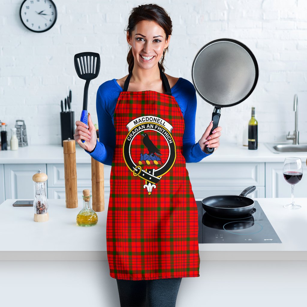 MacDonnell of Keppoch Modern Tartan Clan Crest Apron