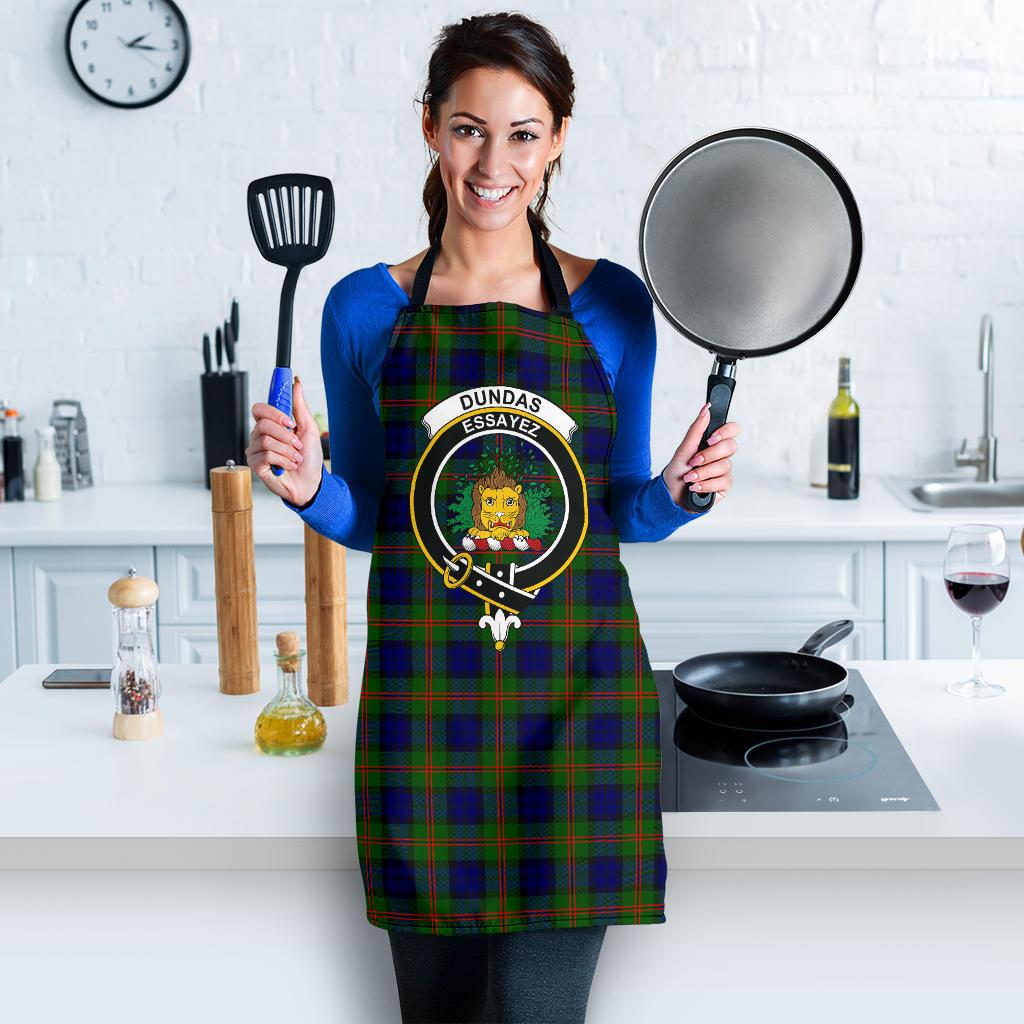 Dundas Modern 02 Tartan Clan Crest Apron