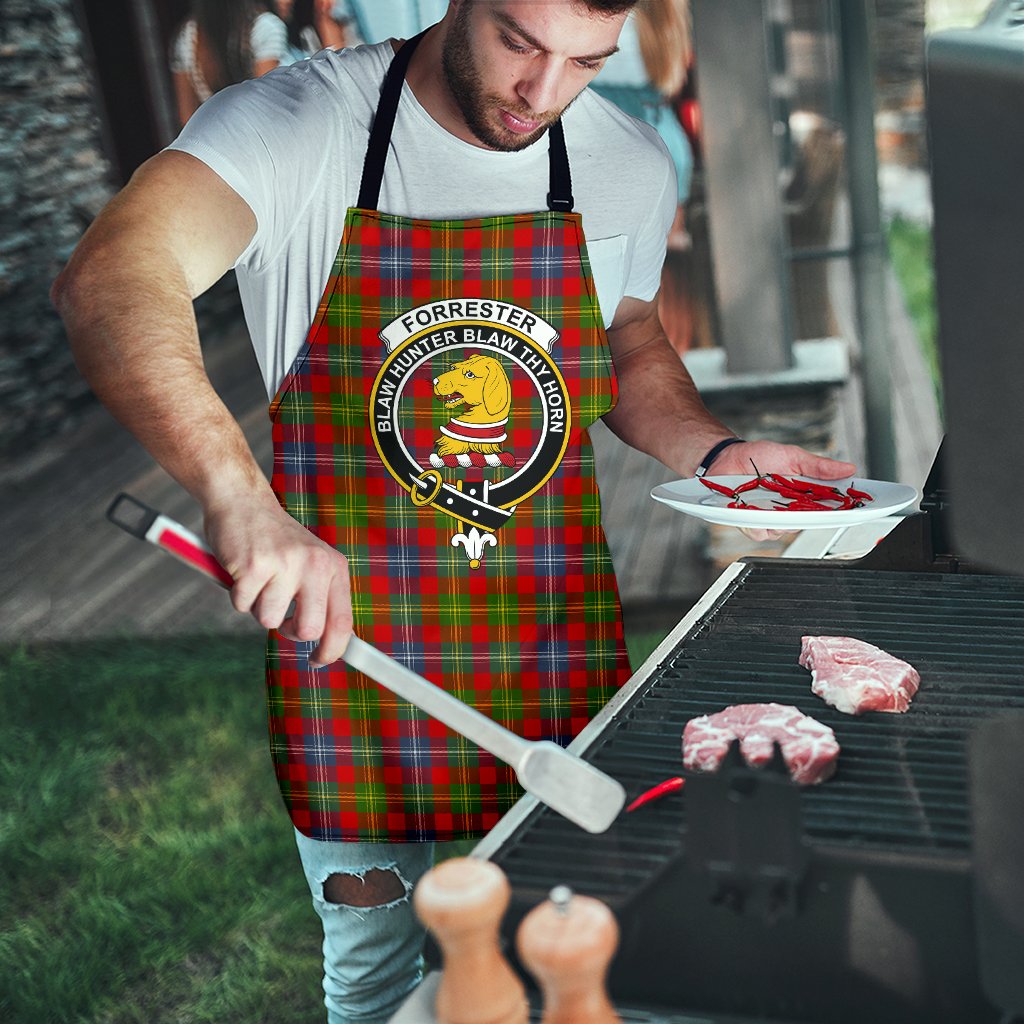 Forrester Tartan Clan Crest Apron