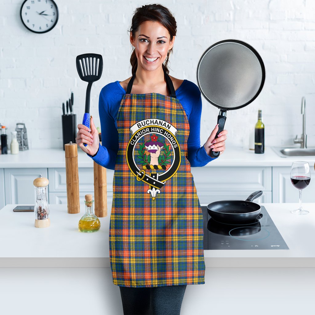 Buchanan Ancient Tartan Clan Crest Apron