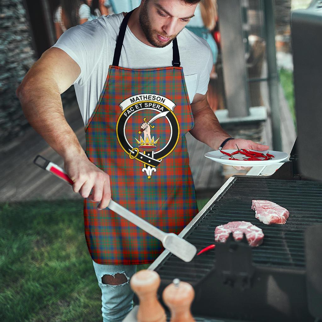 Matheson Ancient Tartan Clan Crest Apron