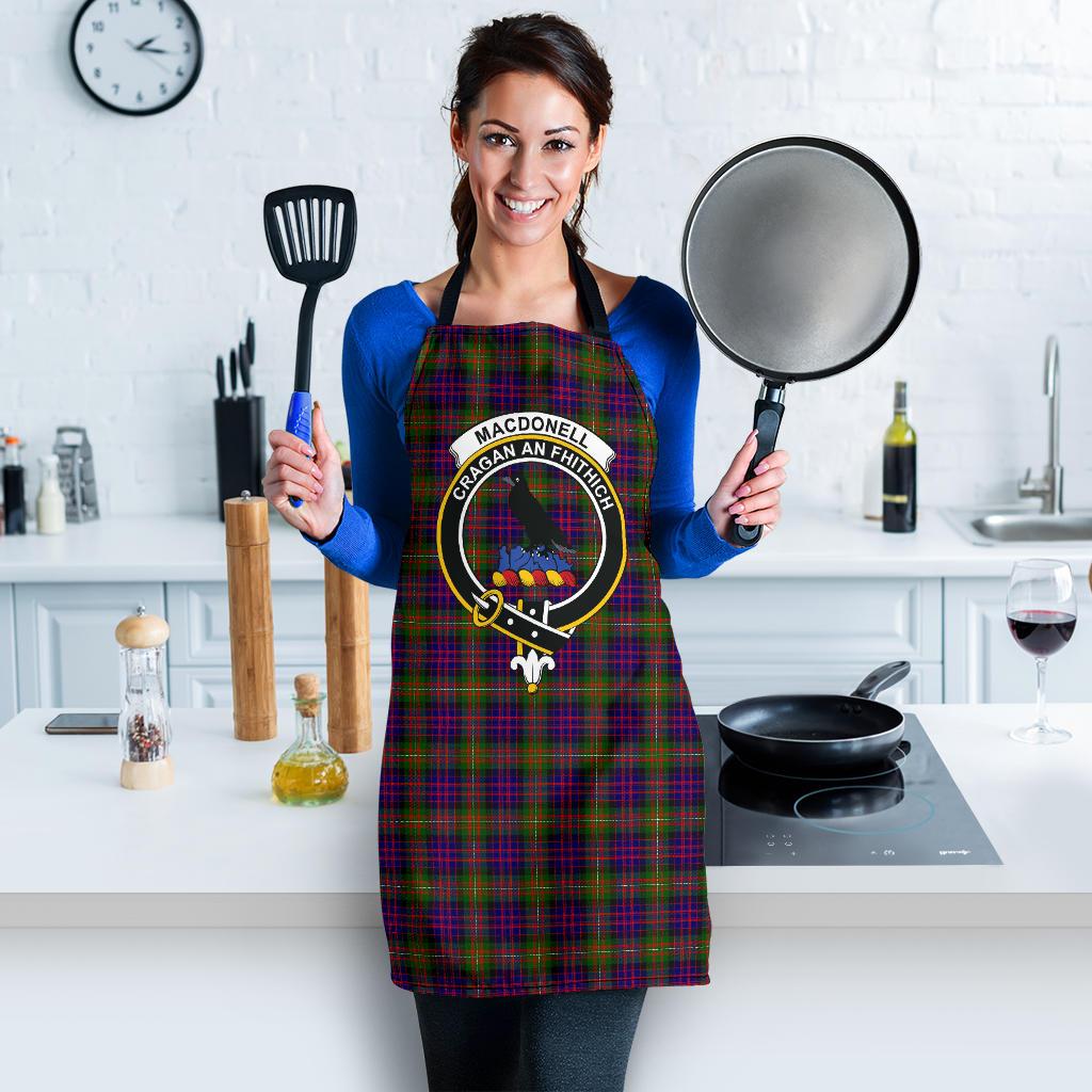 MacDonnell of Glengarry Modern Tartan Clan Crest Apron