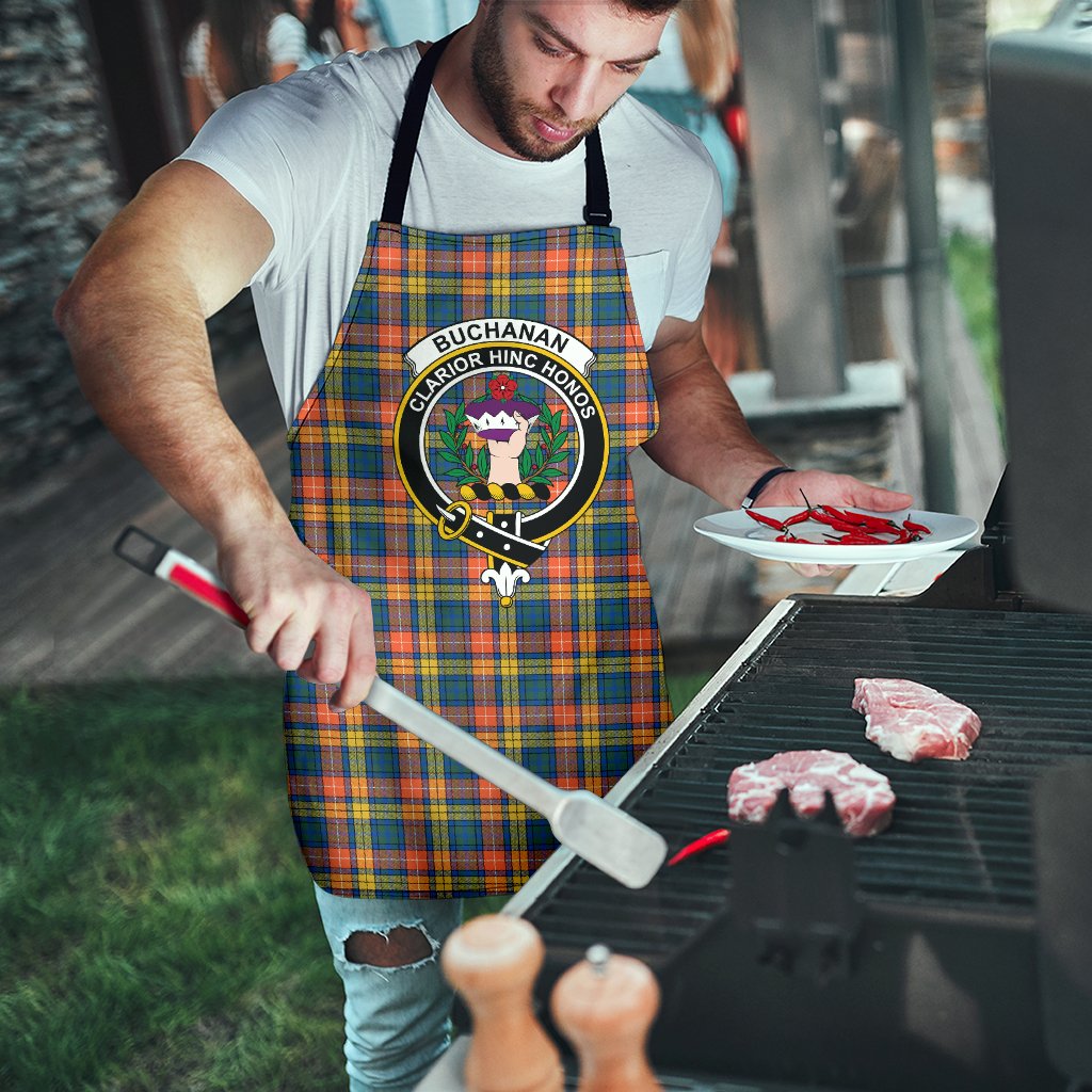 Buchanan Ancient Tartan Clan Crest Apron