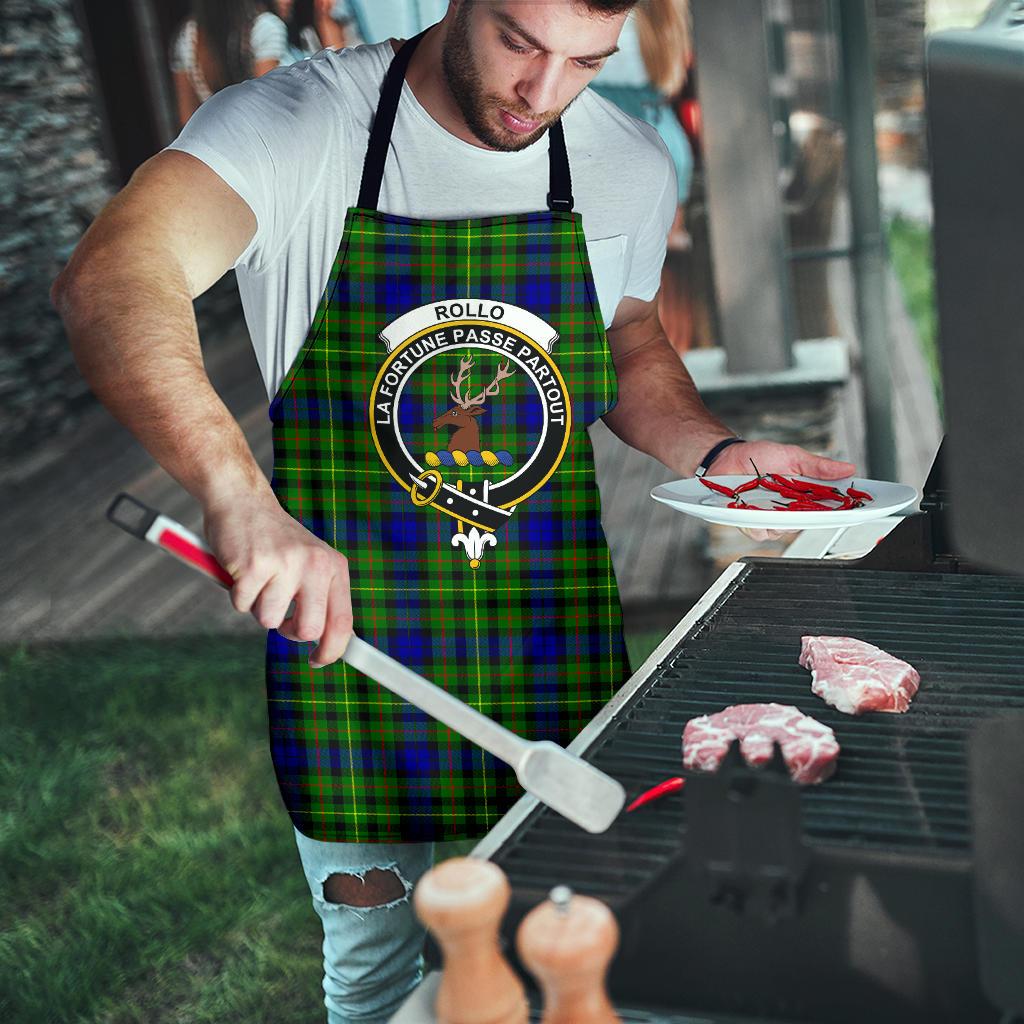 Rollo Modern Tartan Clan Crest Apron