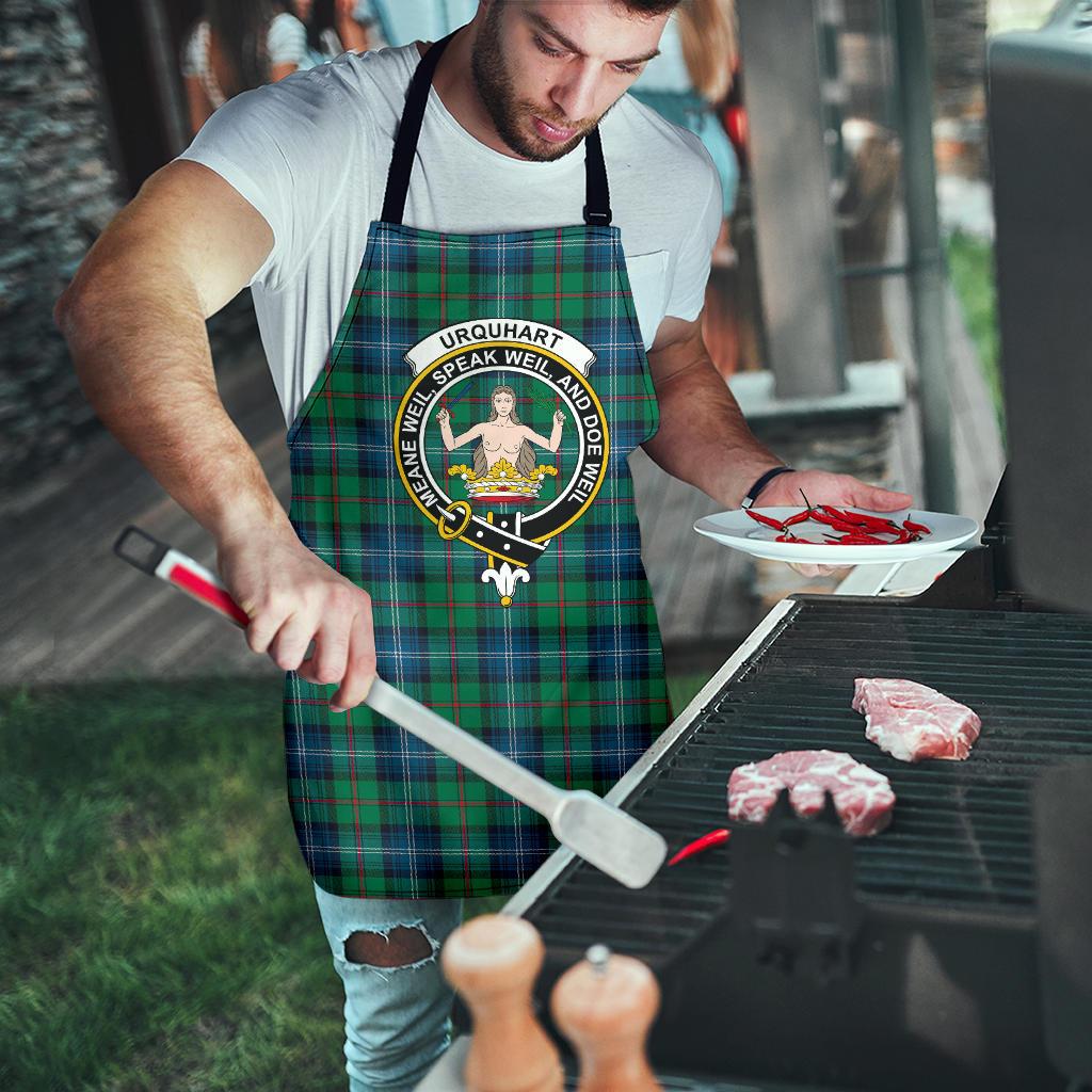 Urquhart Ancient Tartan Clan Crest Apron