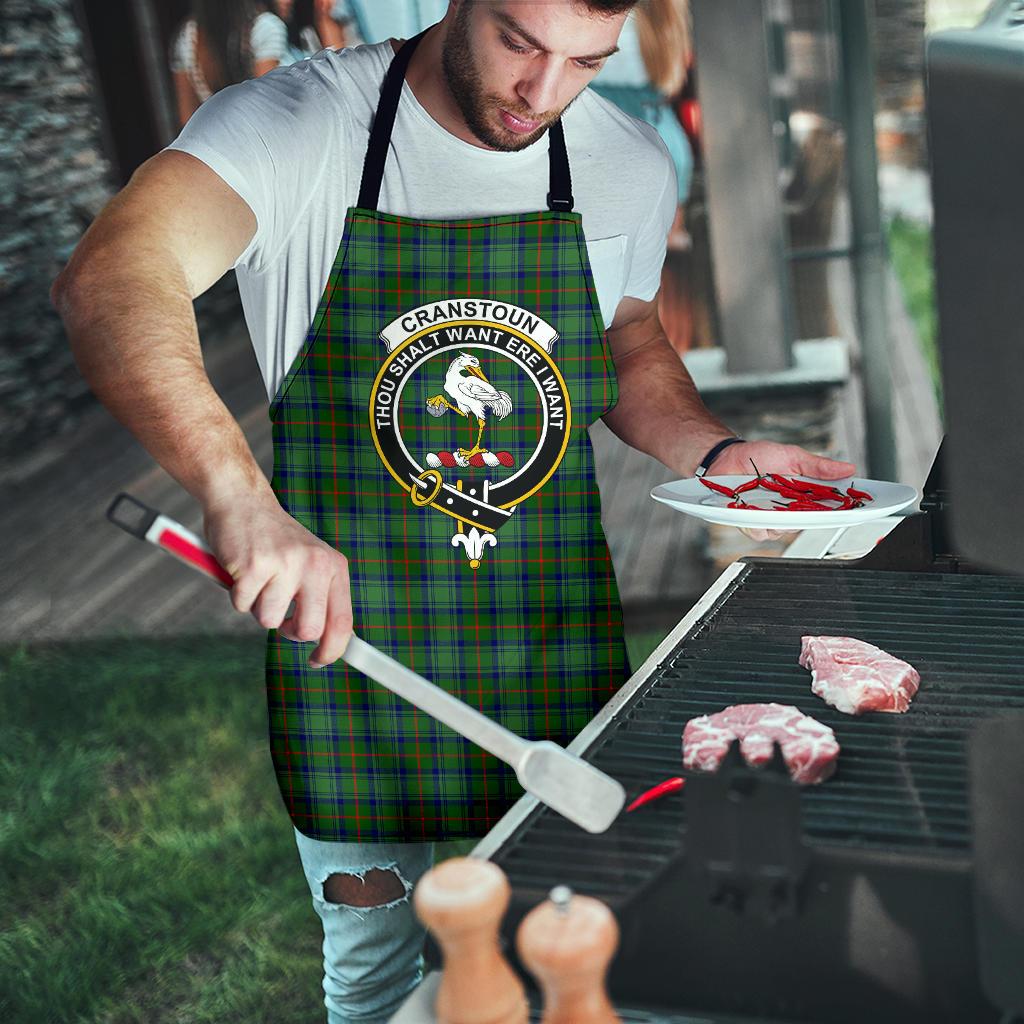 Cranstoun Tartan Clan Crest Apron