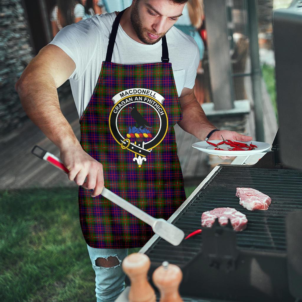 MacDonnell of Glengarry Modern Tartan Clan Crest Apron