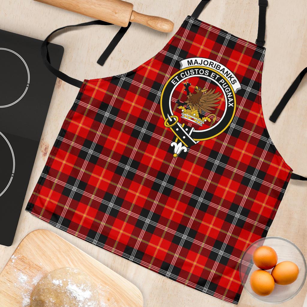 Marjoribanks Tartan Clan Crest Apron