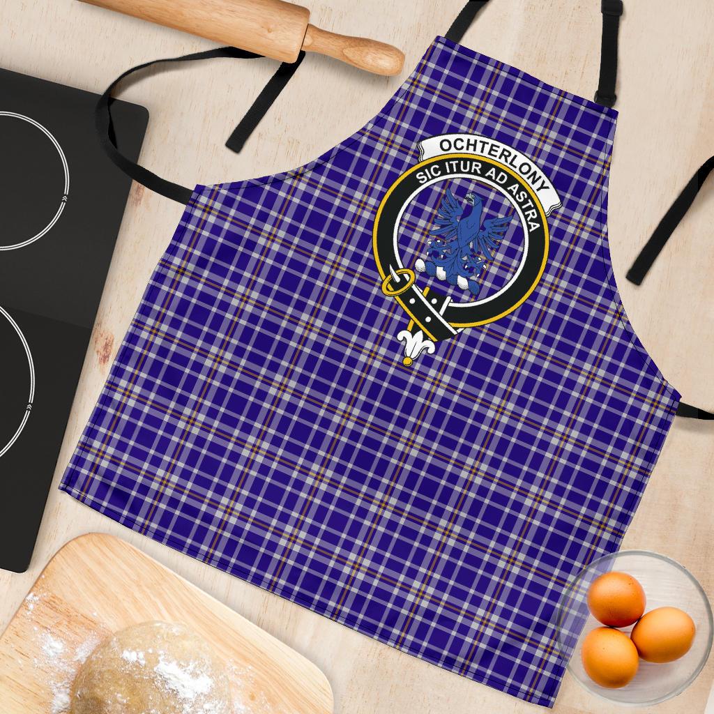 Ochterlony Tartan Clan Crest Apron