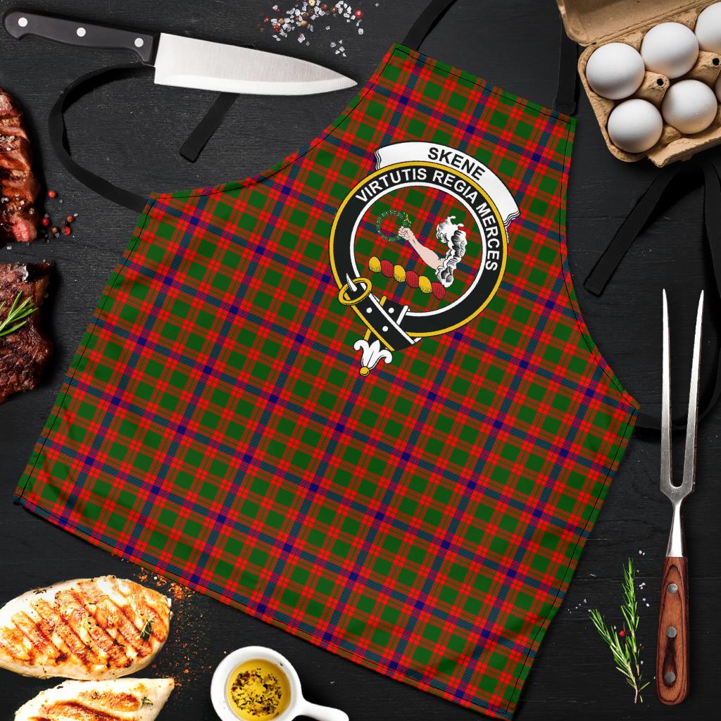 Skene Modern Tartan Clan Crest Apron