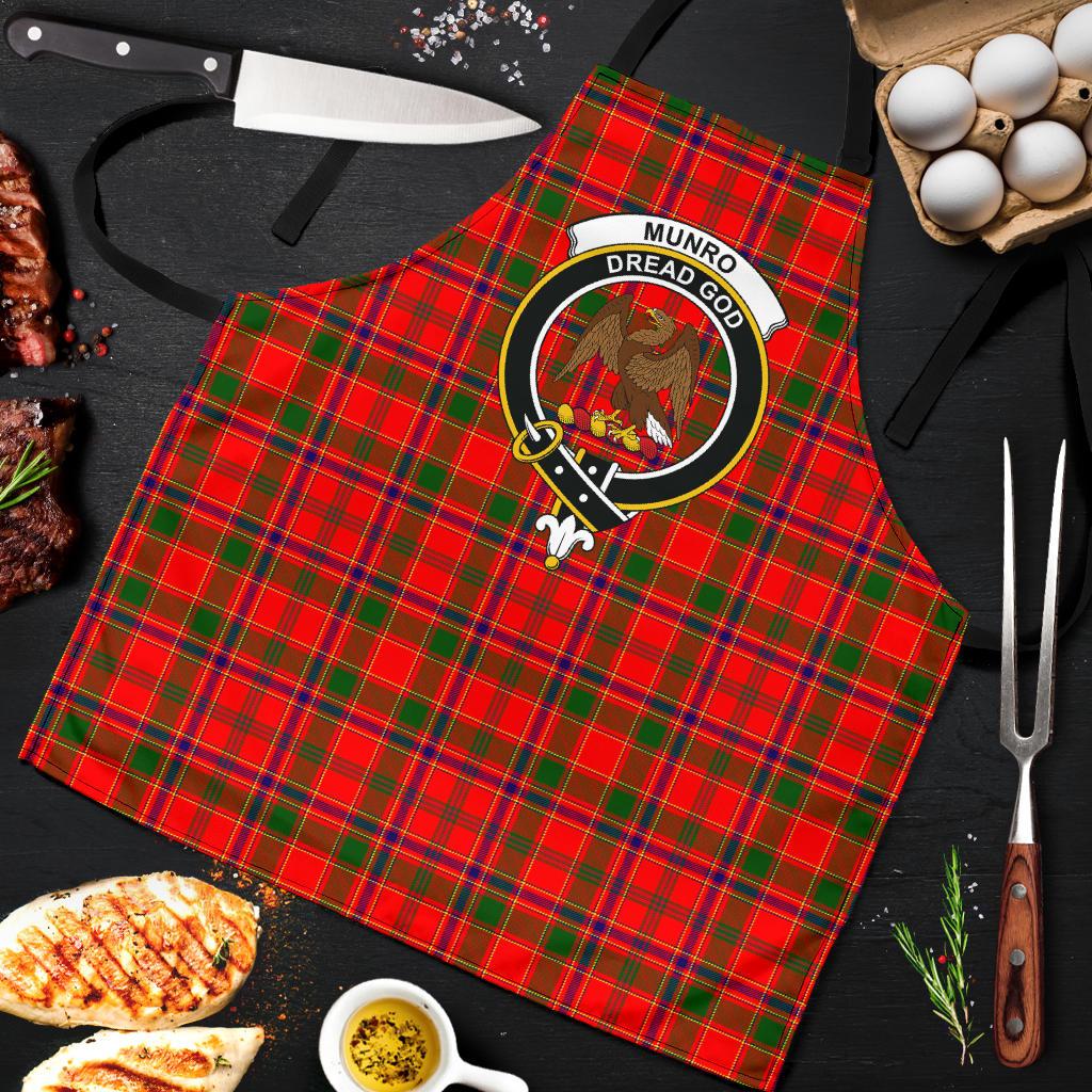 Munro Modern Tartan Clan Crest Apron