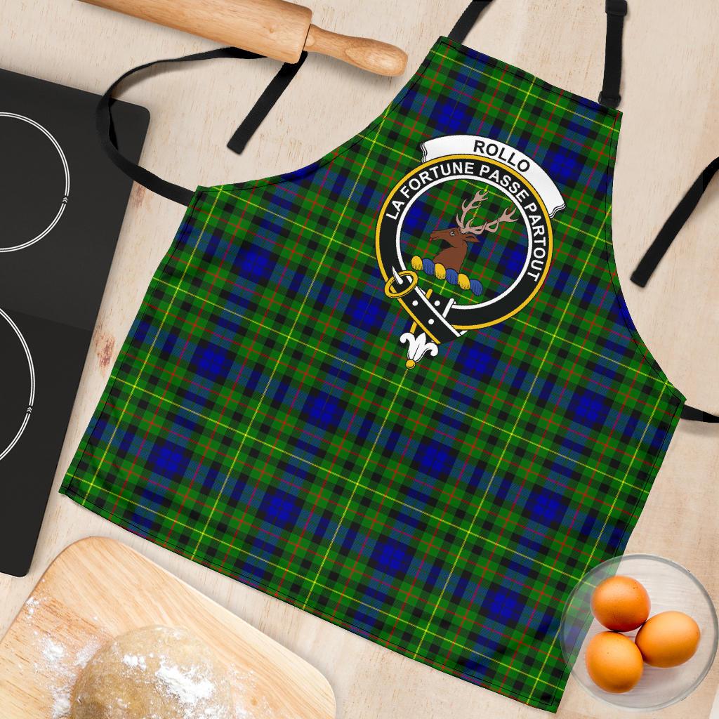 Rollo Modern Tartan Clan Crest Apron