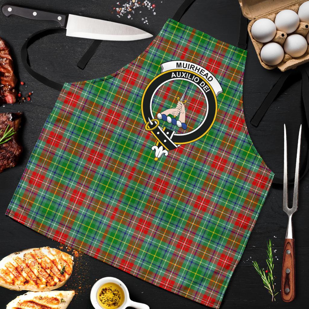 Muirhead Tartan Clan Crest Apron