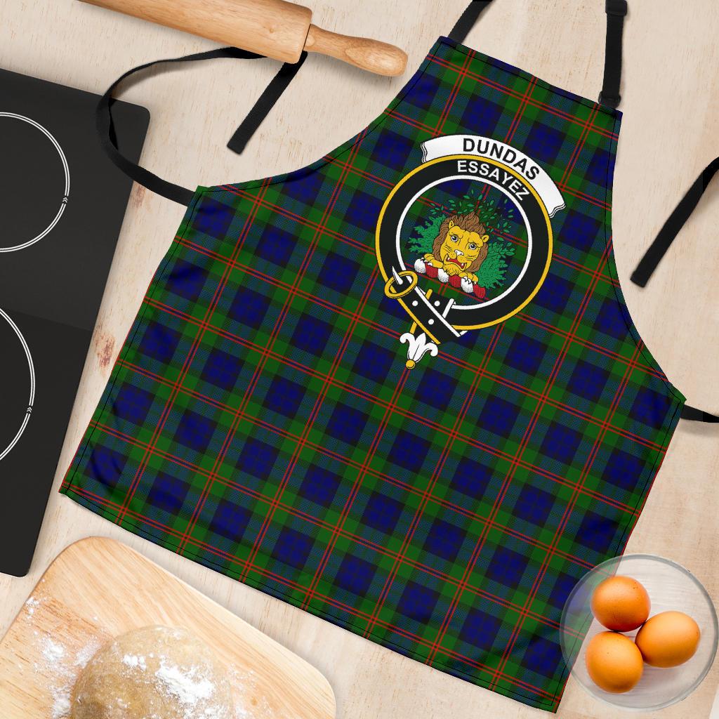 Dundas Modern 02 Tartan Clan Crest Apron