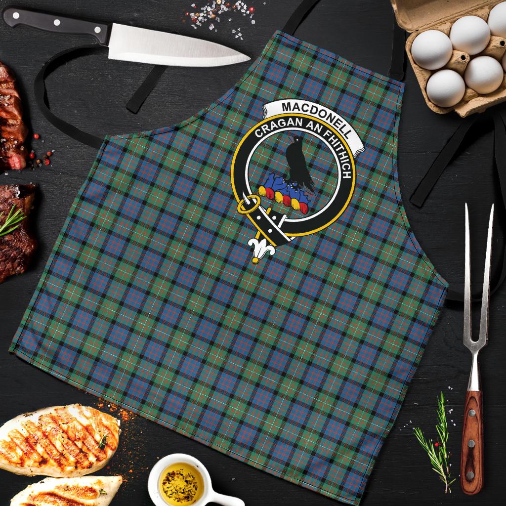 MacDonnell of Glengarry Ancient Tartan Clan Crest Apron