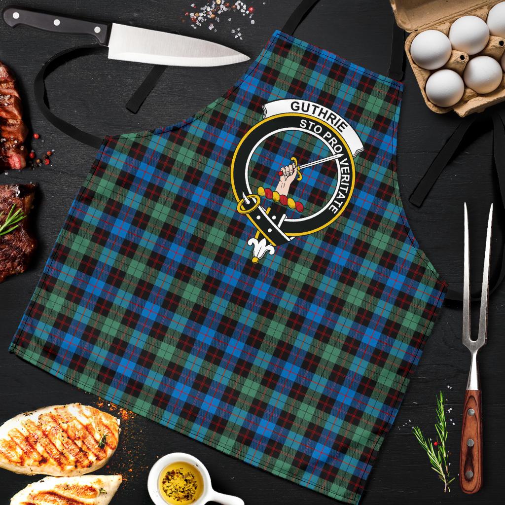 Guthrie Ancient Tartan Clan Crest Apron