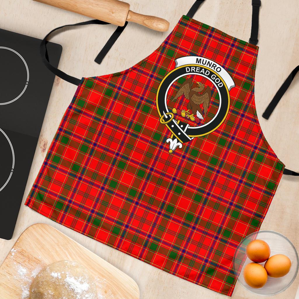 Munro Modern Tartan Clan Crest Apron