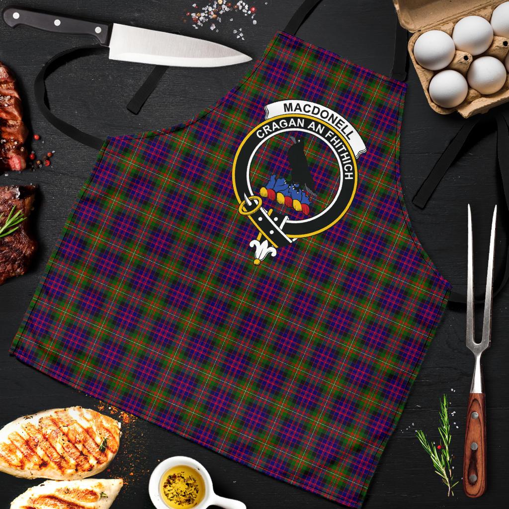 MacDonnell of Glengarry Modern Tartan Clan Crest Apron