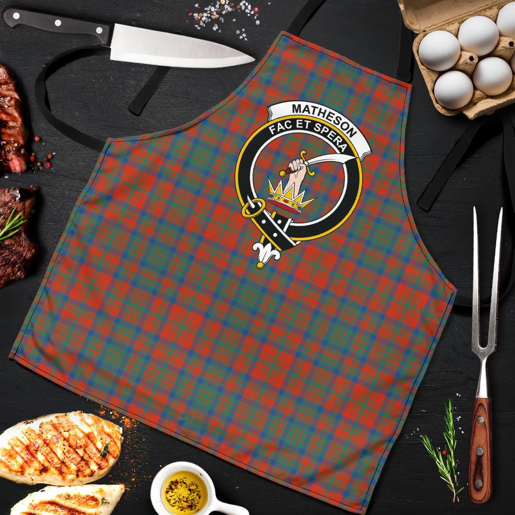 Matheson Ancient Tartan Clan Crest Apron