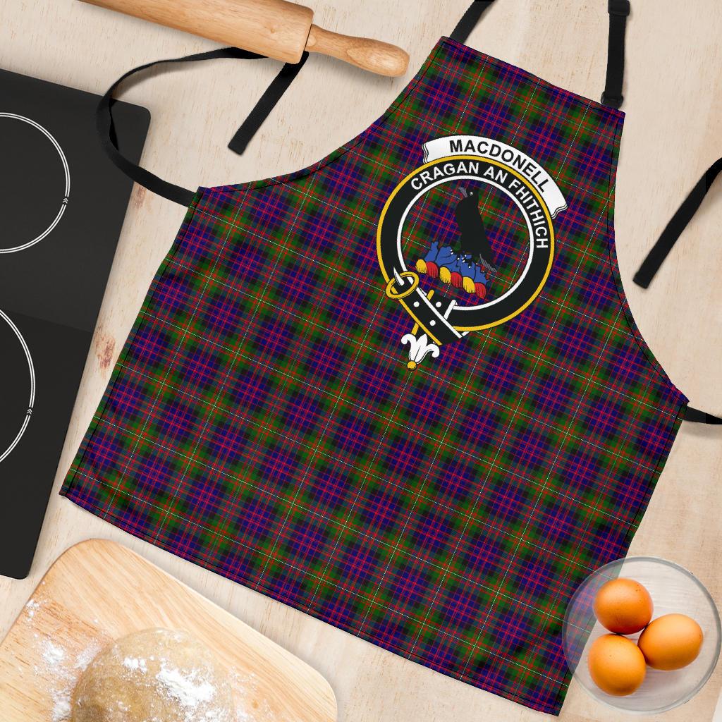 MacDonnell of Glengarry Modern Tartan Clan Crest Apron