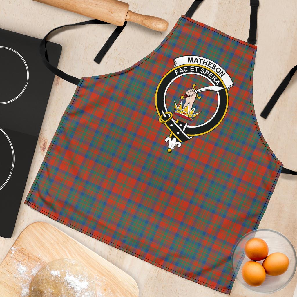 Matheson Ancient Tartan Clan Crest Apron