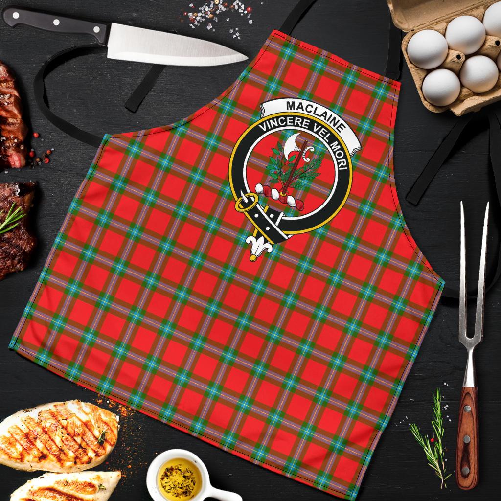 MacLaine of Loch Buie Tartan Clan Crest Apron