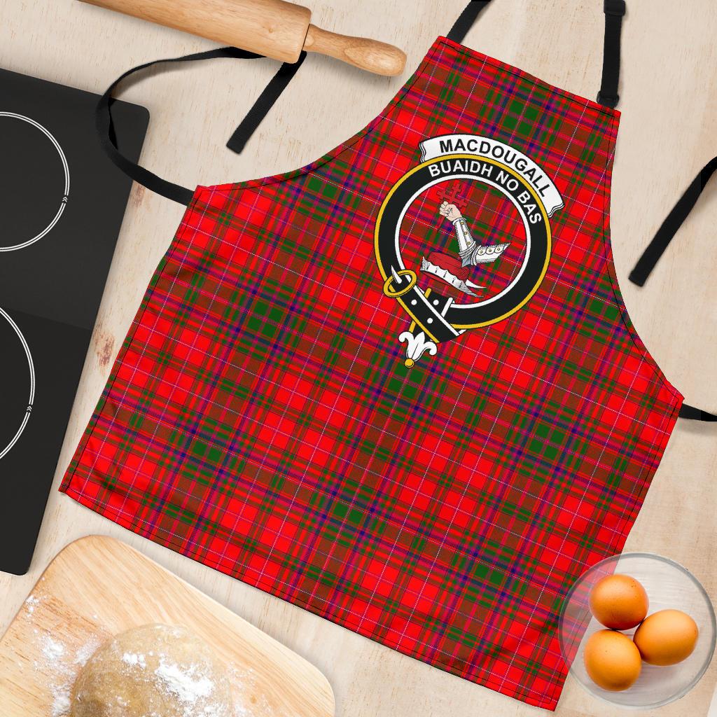 MacDougall Modern Tartan Clan Crest Apron