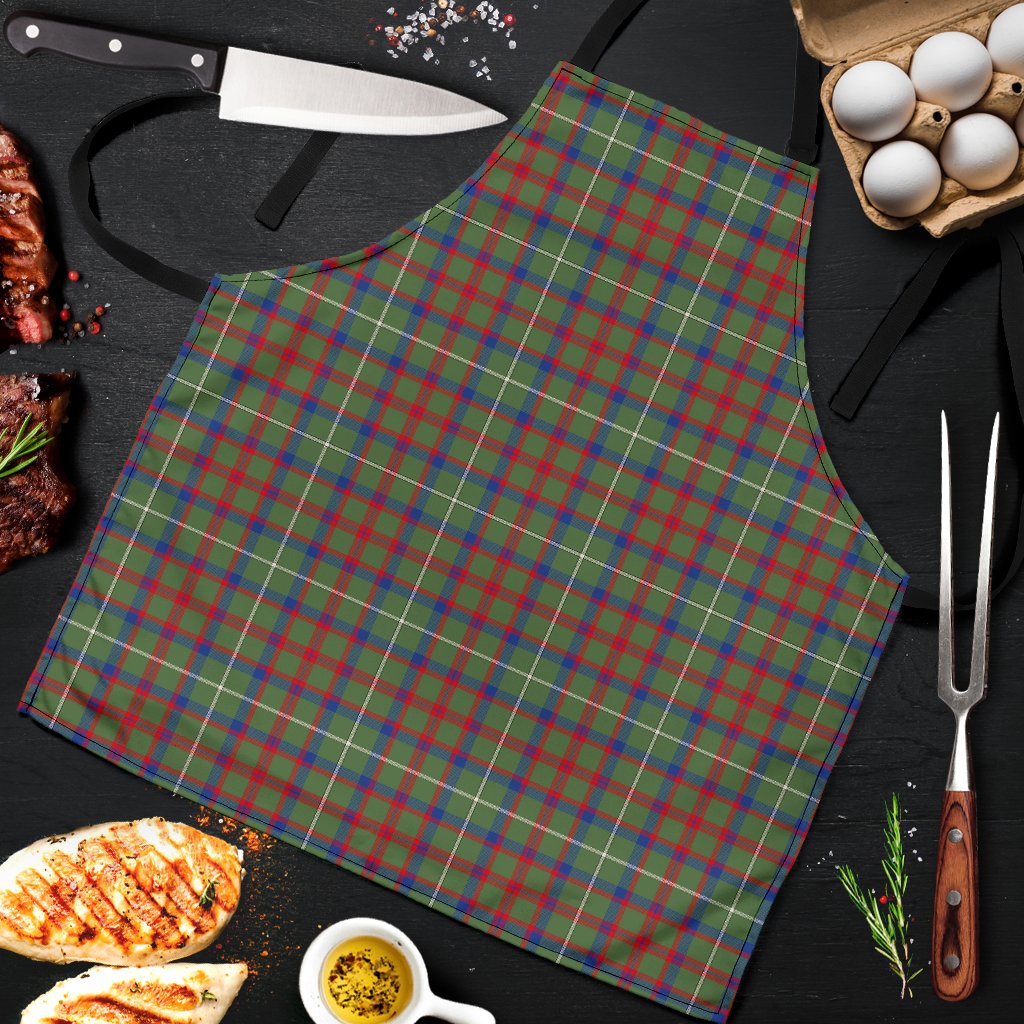 Shaw Green Modern Tartan Clan Apron