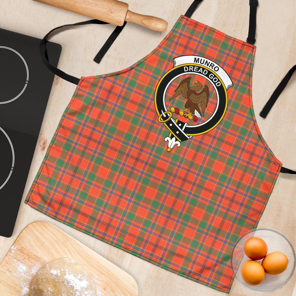 Munro Ancient Tartan Clan Crest Apron