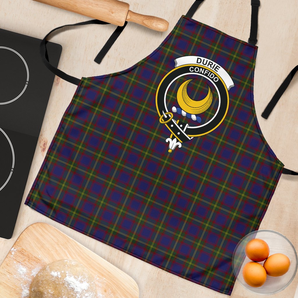 Durie Tartan Clan Crest Apron