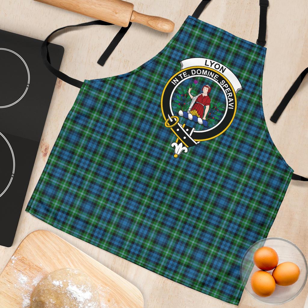 Lyon Clan Tartan Clan Crest Apron