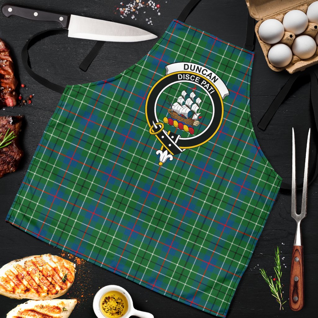 Duncan Ancient Tartan Clan Crest Apron