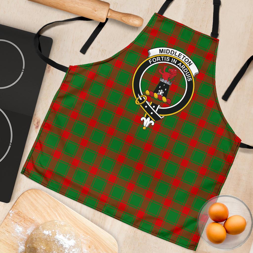 Middleton Modern Tartan Clan Crest Apron