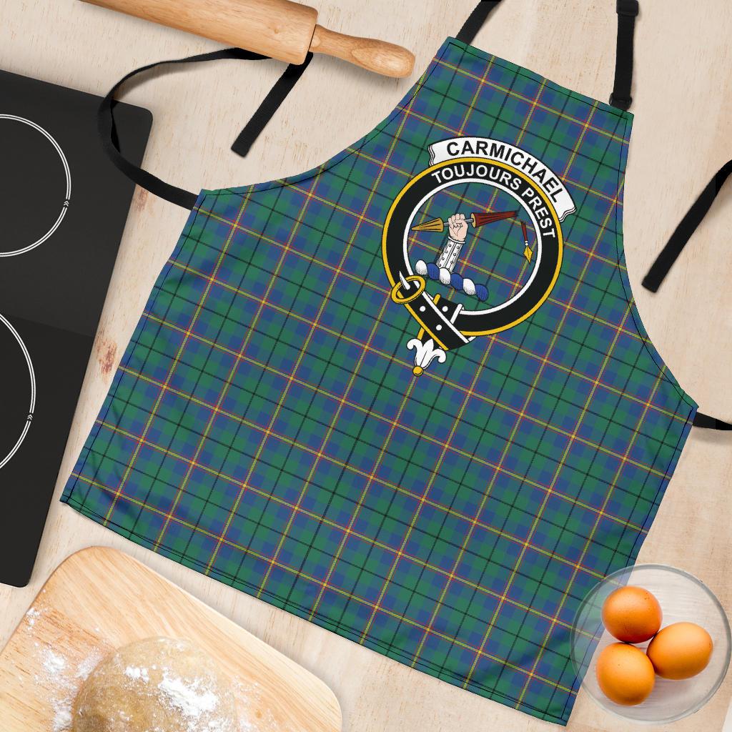 Carmichael Ancient Tartan Clan Crest Apron